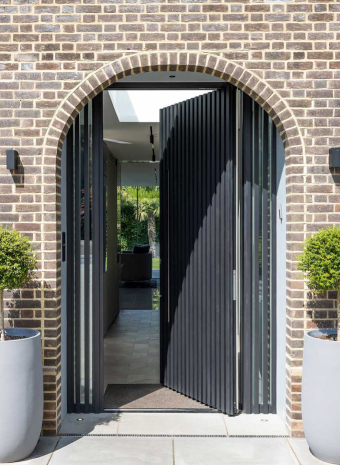 aluminium entrance doors London