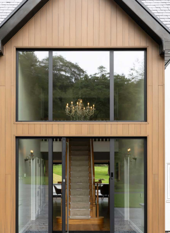 aluminium pivot doors Birmingham