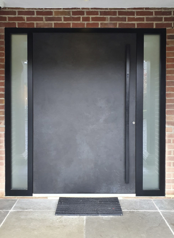 aluminium pivot doors Birmingham