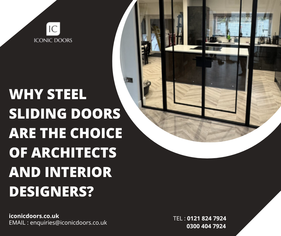 steel sliding doors in London 