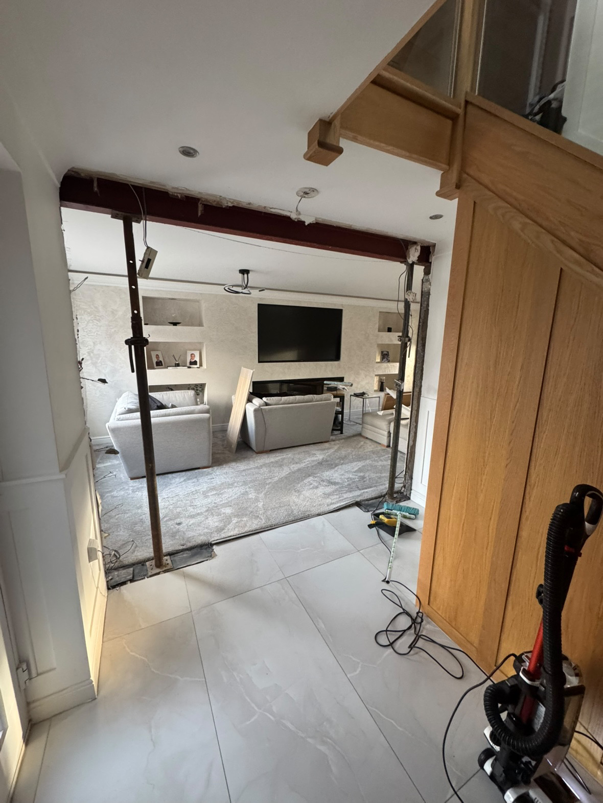 steel door installation