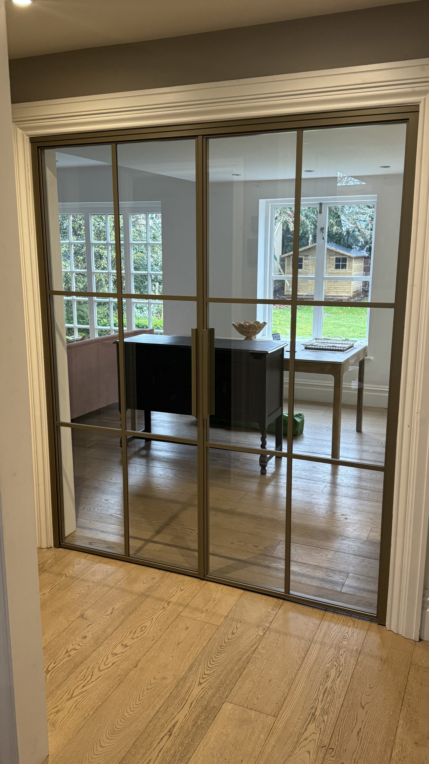 Steel Double Door Installation in Wirral
