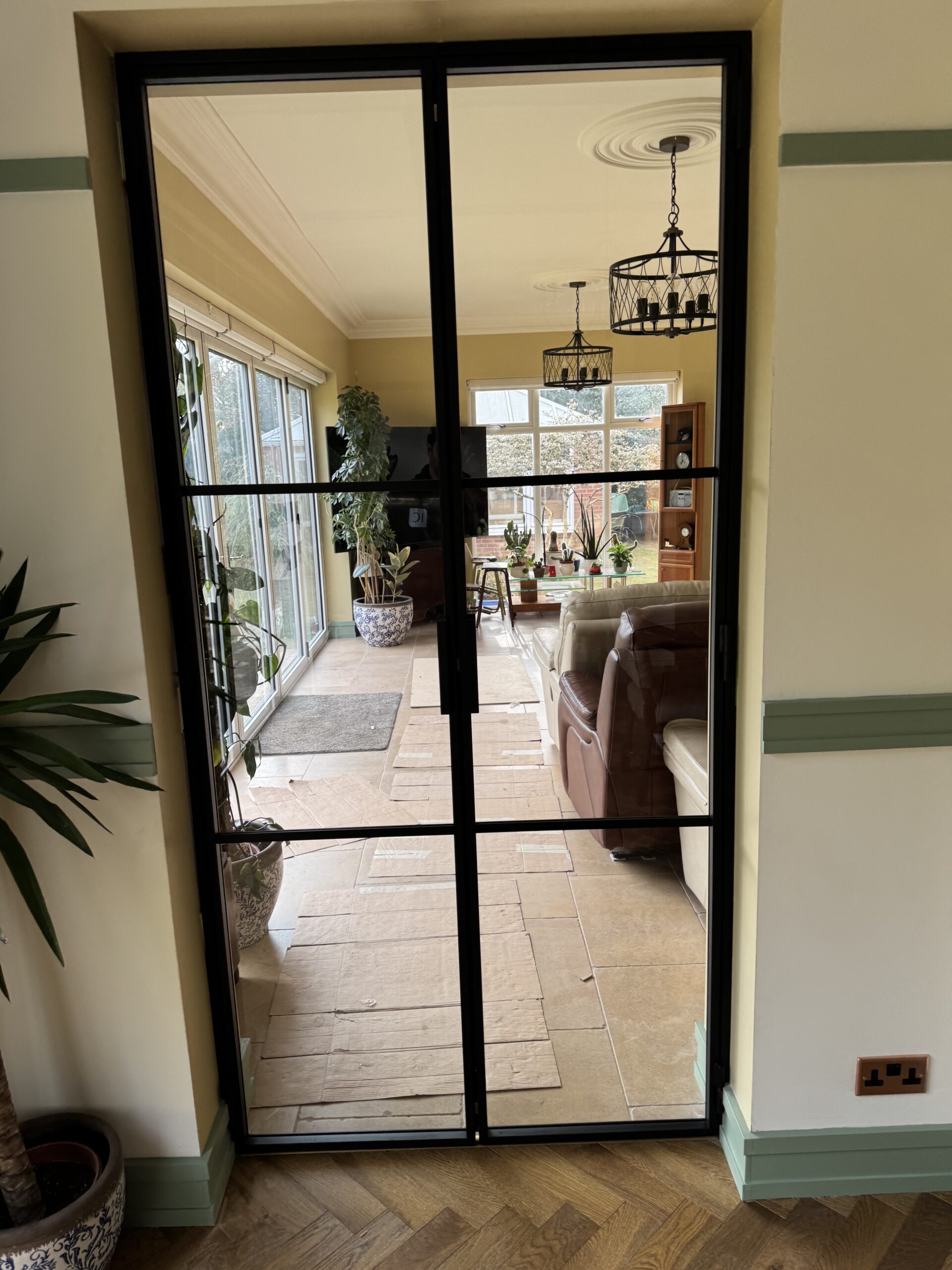 Glass Steel Doors