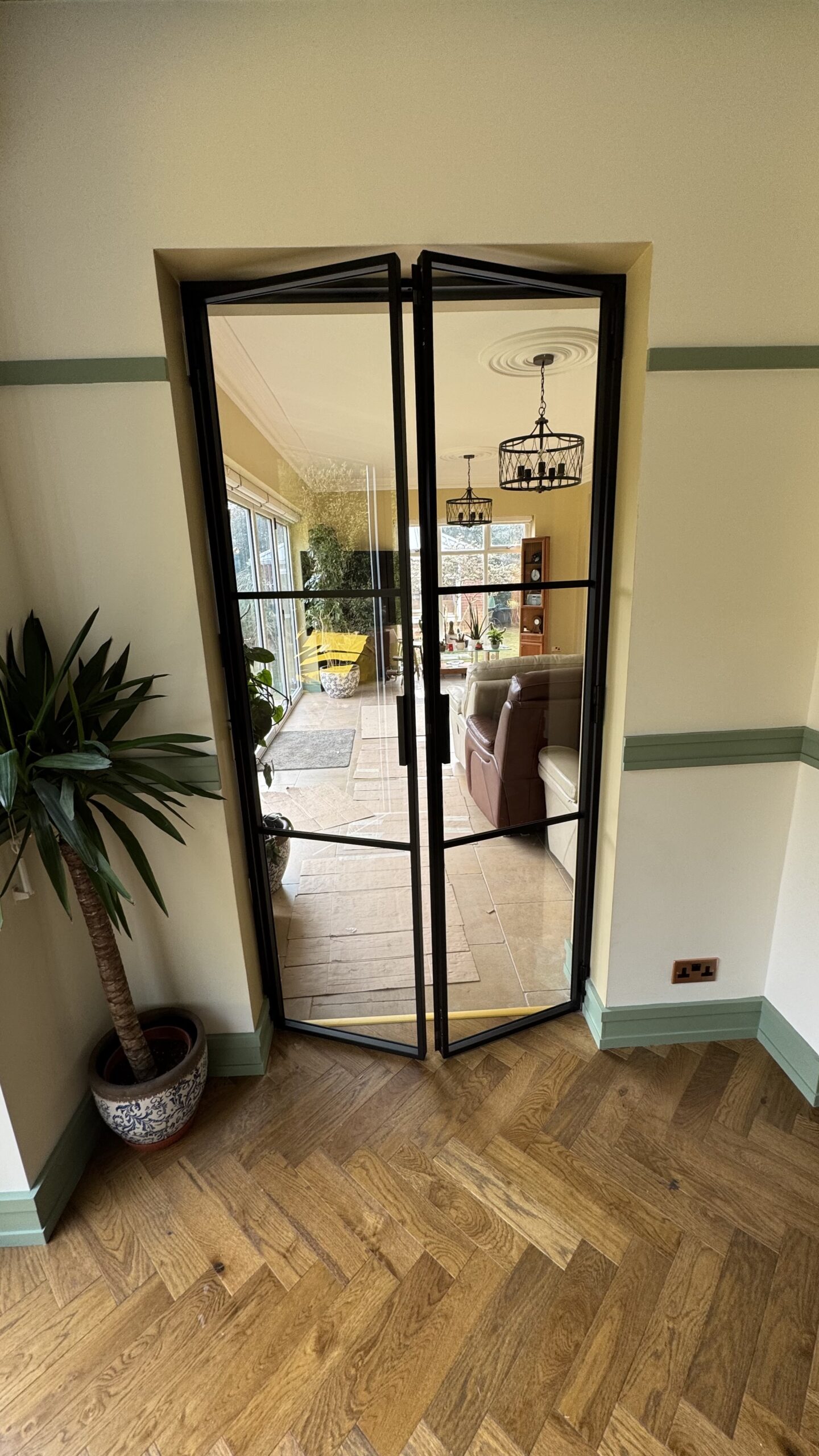 steel door